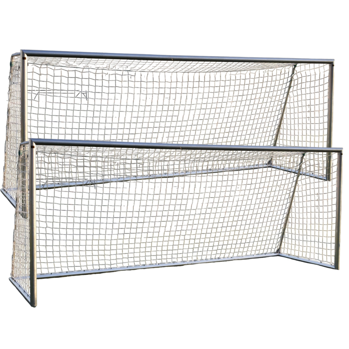Professionele aluminium voetbaldoelen - Avyna Pro Goal 500 x 200 cm - incl. net - set van twee