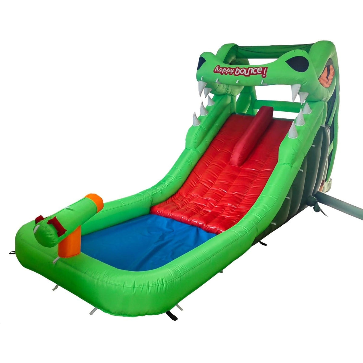 Avyna Happy Bounce springkussen - Croco Waterslide - 3 personen