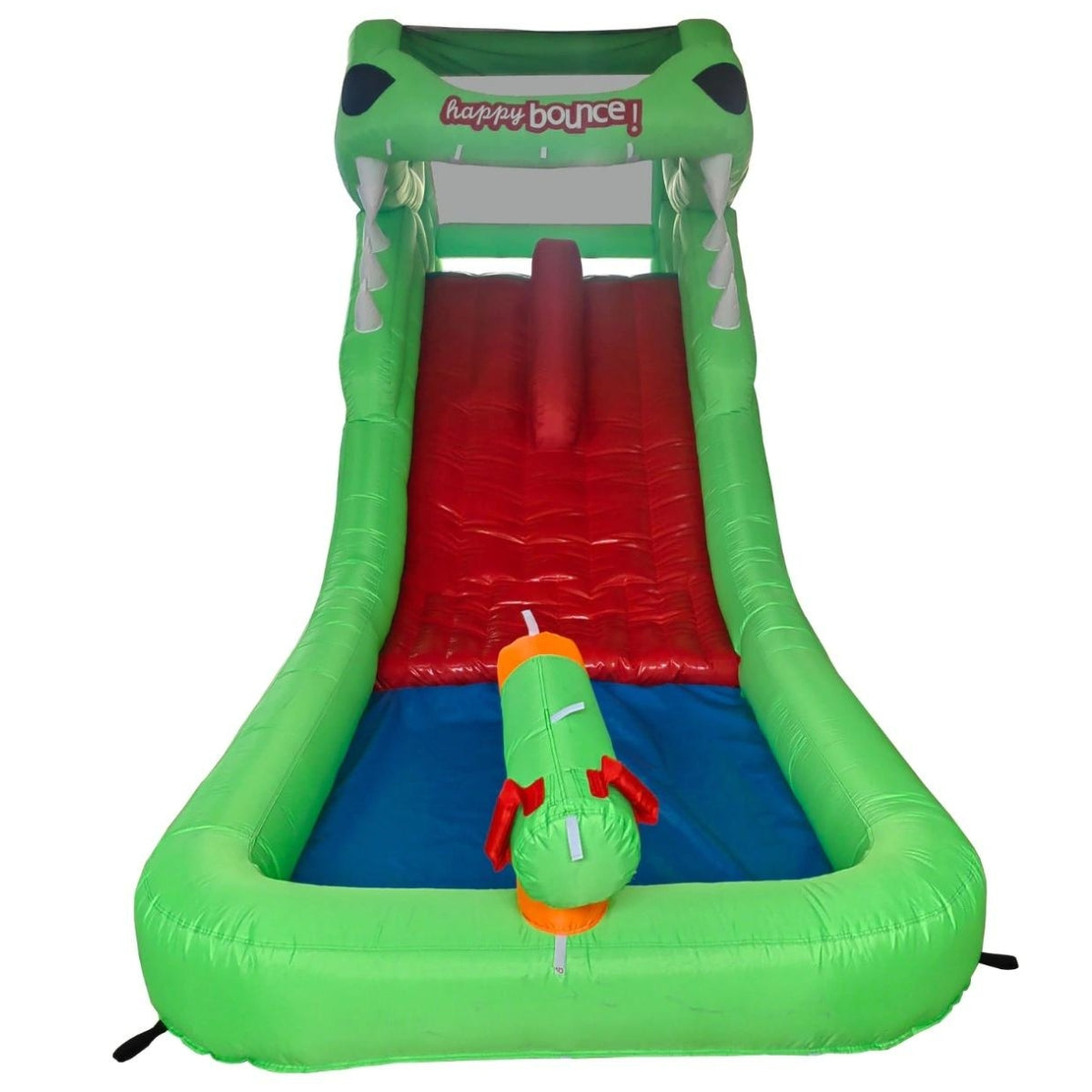 Avyna Happy Bounce springkussen - Croco Waterslide - 3 personen