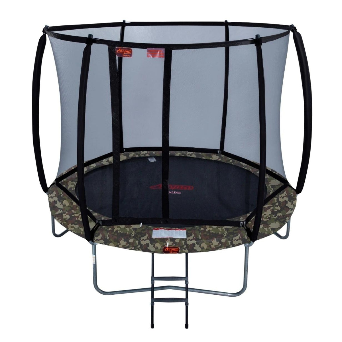 Avyna Pro-Line opbouw trampoline rond (Ø245 cm) met net - 3 kleuren - met gratis afdekhoes