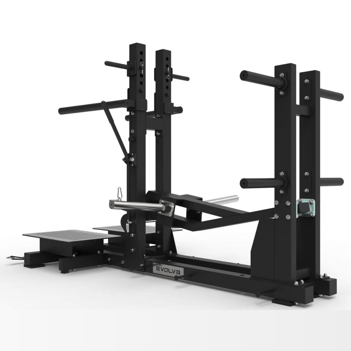 Machine à squats à ceinture - Evolve Fitness Prime Series PR-005 à charge guidée