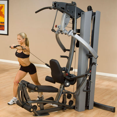 Multistation / home gym - Body-Solid F600 - Poids sélectifs / stab