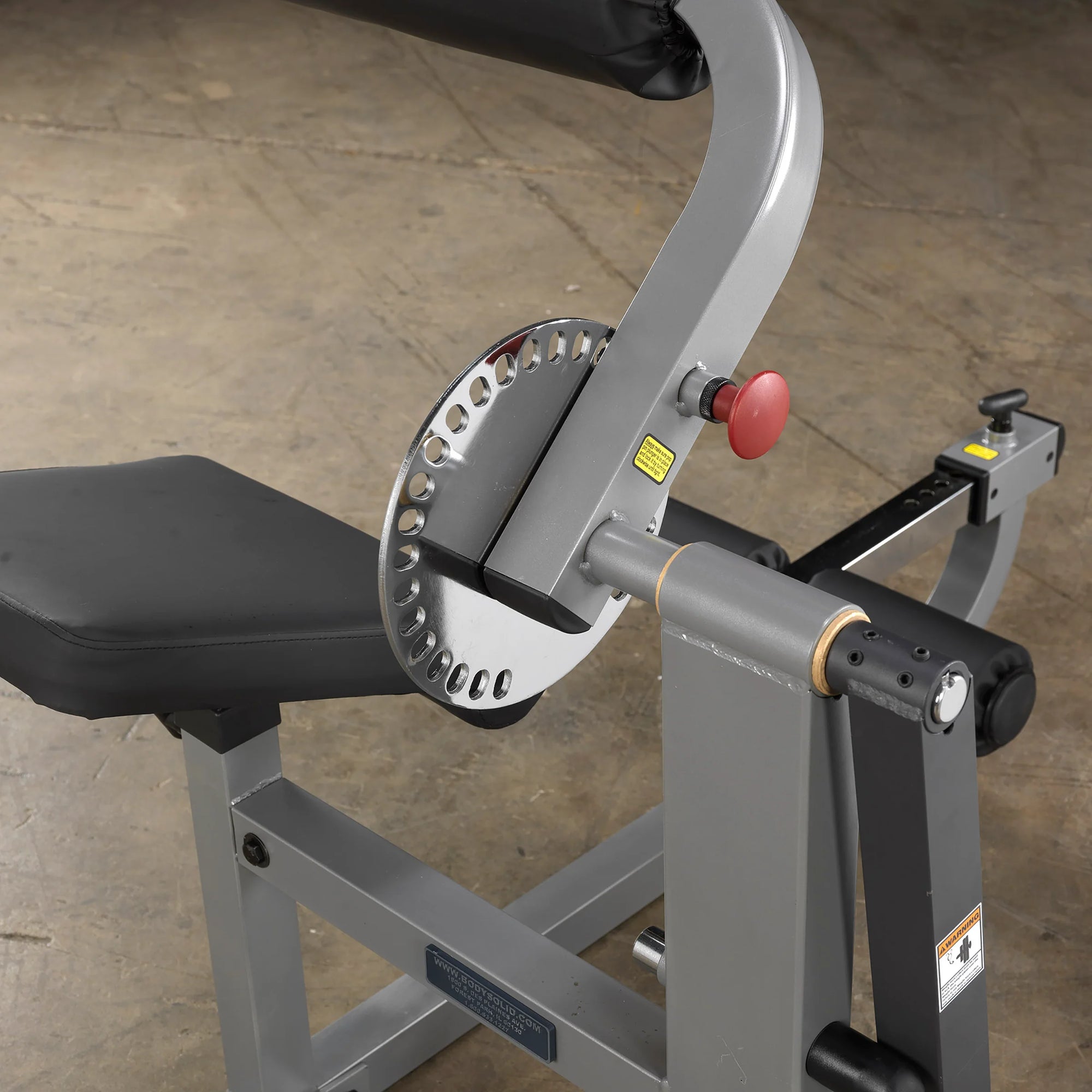 Ab / Back Extension Machine - Body-Solid GCAB360(B) - Plate loaded