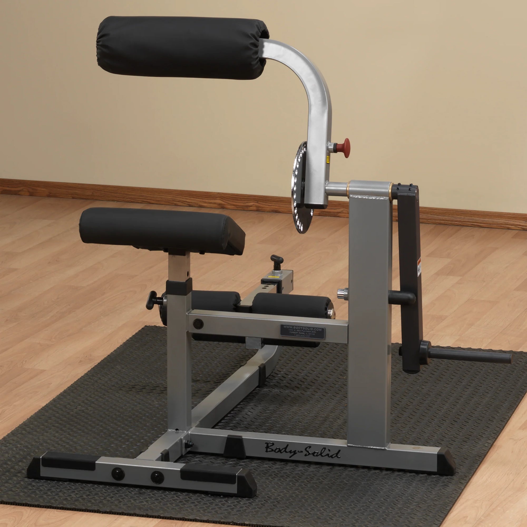 Ab / Back Extension Machine - Body-Solid GCAB360(B) - Plate loaded
