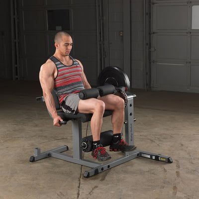 Leg Extension & Curl Machine - Body-Solid GCEC340(B) - Plate loaded