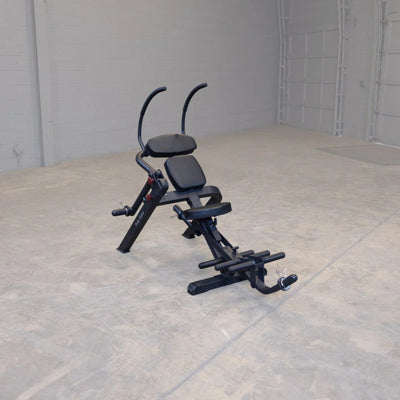 Buikspierbank - Body-Solid GAB300B Plate Loaded Ab Crunch