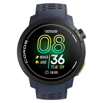 Coros PACE Pro Navy / Blauw (AMOLED) - GPS Sport & Adventure Watch / Multisporthorloge