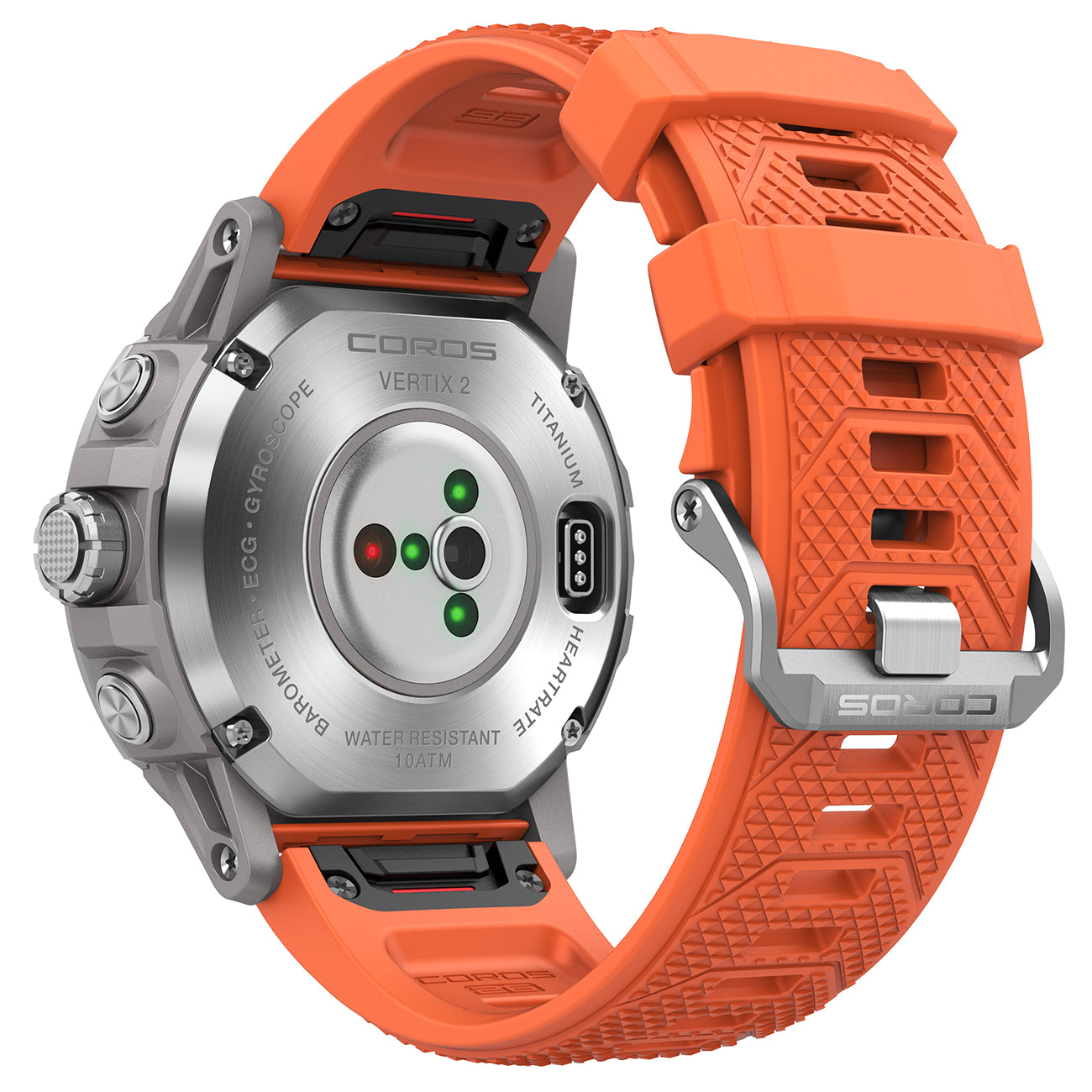 Coros Vertix 2 Lava - Montre GPS Sport & Aventure Premium / Montre Multisport