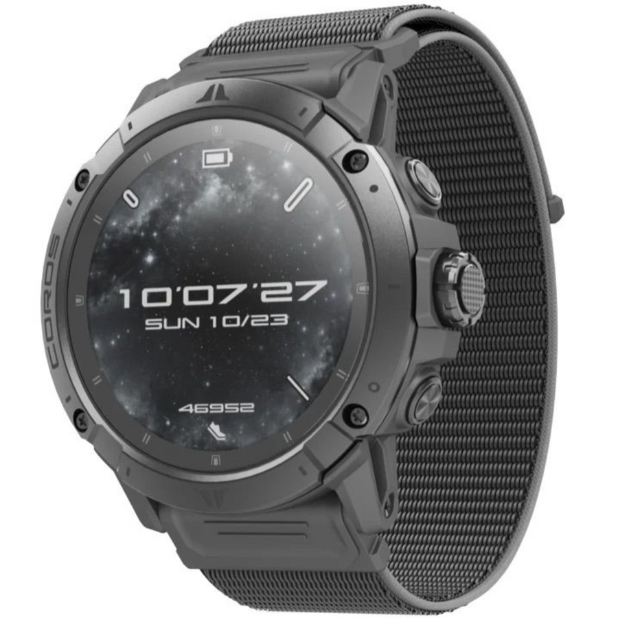 Coros Vertix 2S Space Black - Montre GPS Sport & Aventure Premium / Montre Multisport