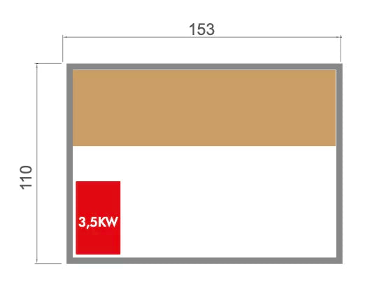 Finse stoomsauna voor 3 personen - France Sauna Sense 3
