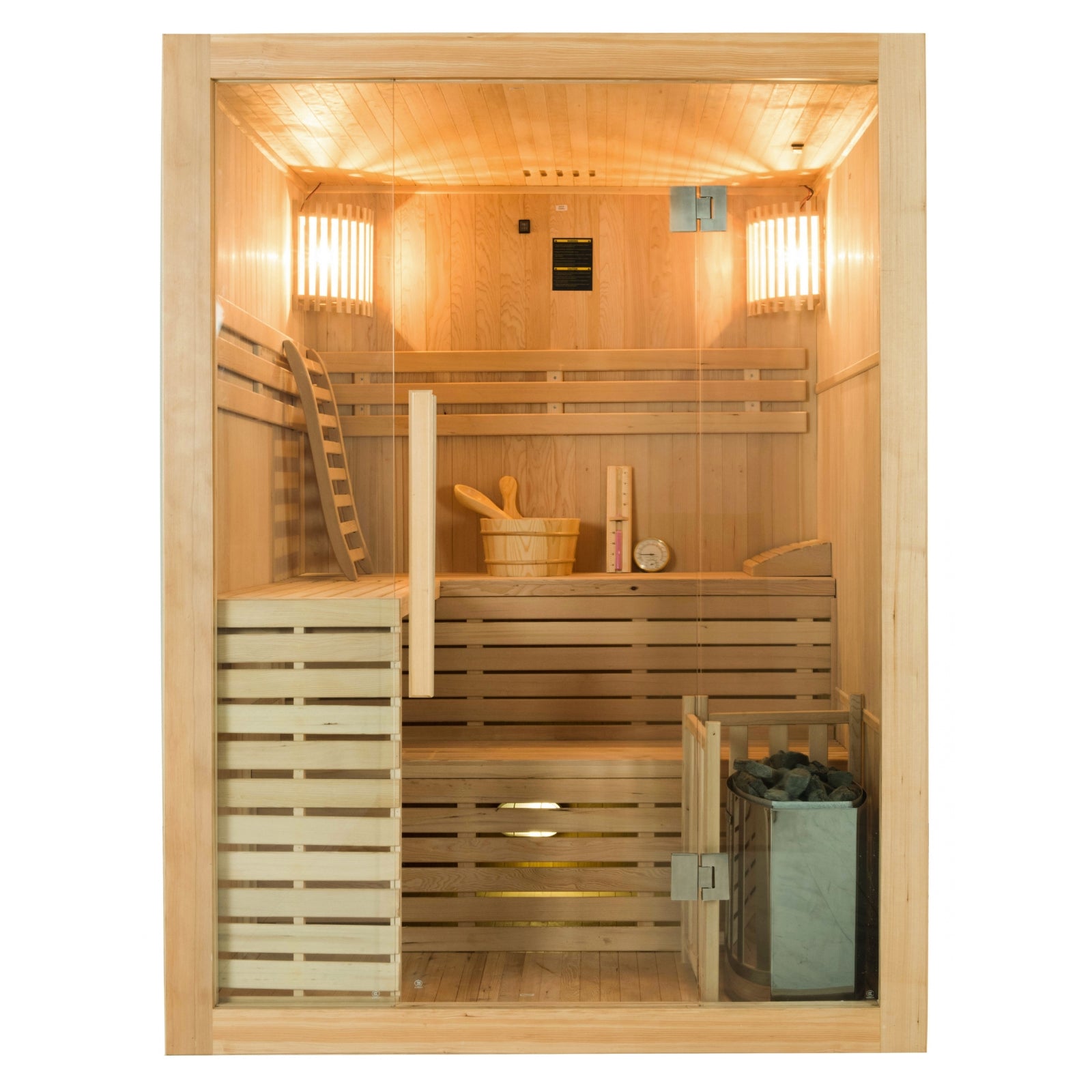 Sauna vapeur finlandais pour 4 personnes - France Sauna Sense 4