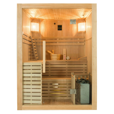 Sauna vapeur finlandais pour 4 personnes - France Sauna Sense 4