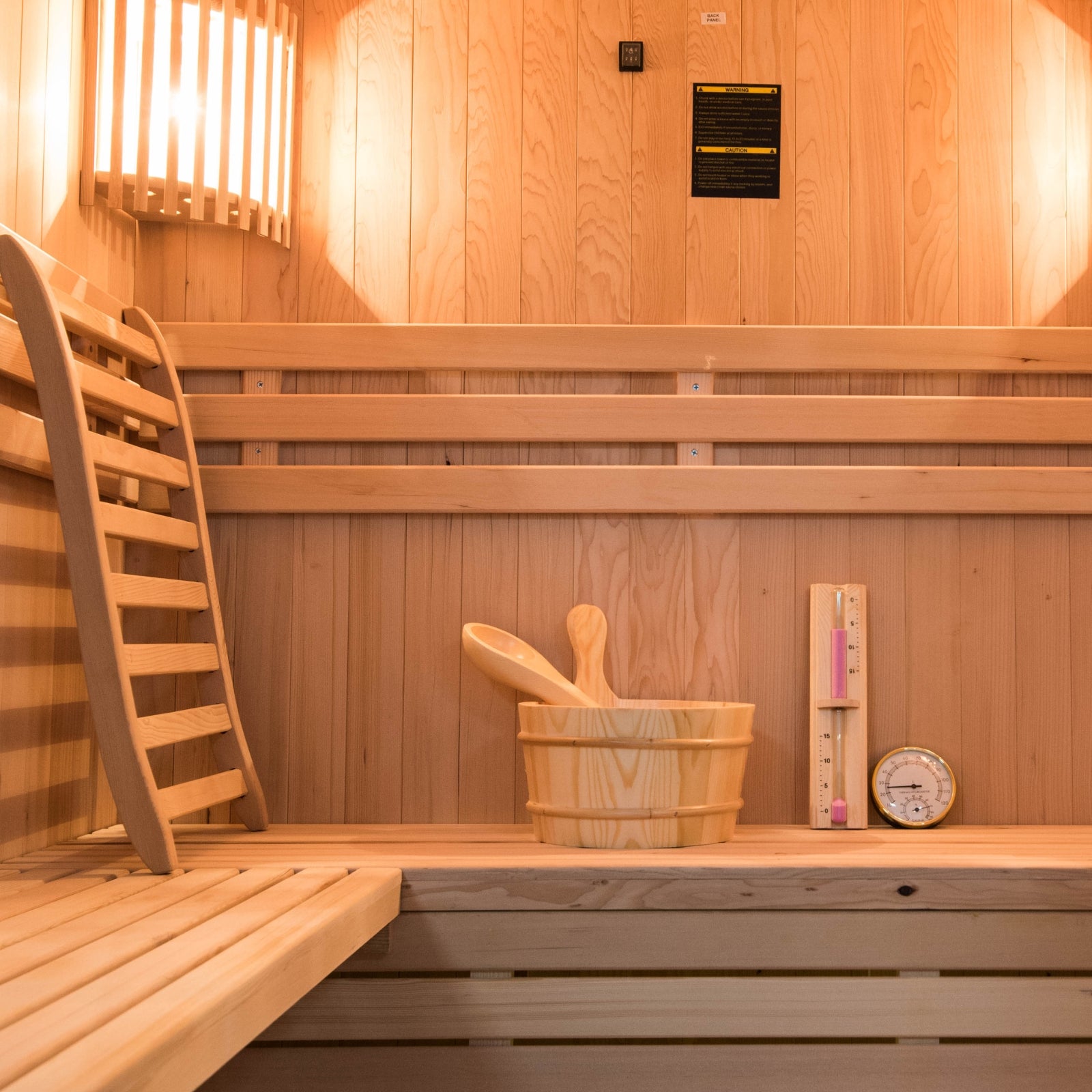 Sauna vapeur finlandais pour 4 personnes - France Sauna Sense 4