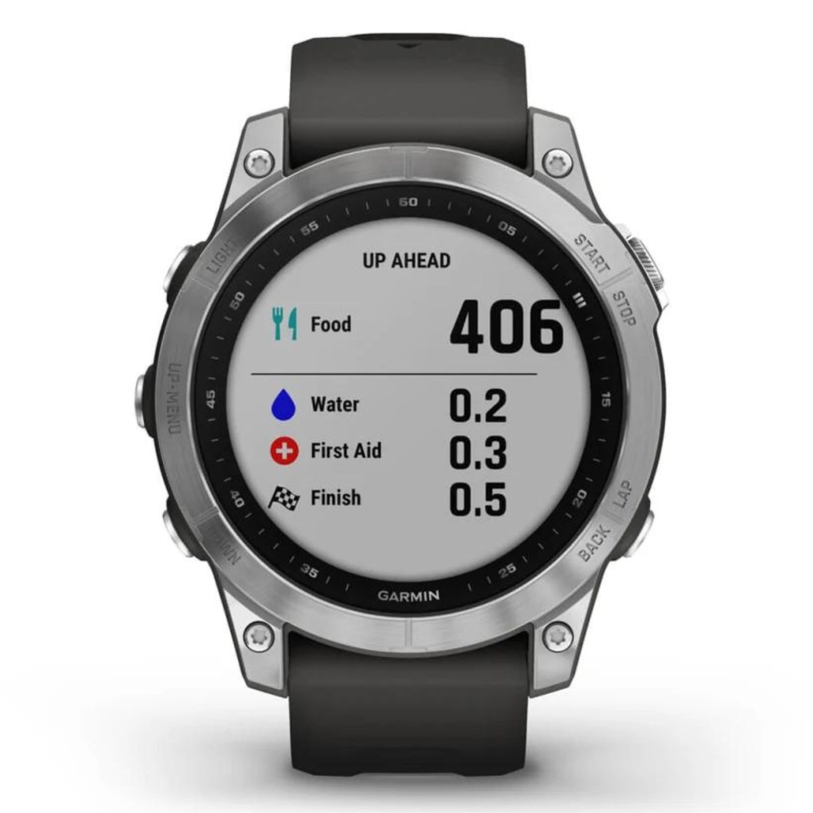 Garmin Fenix 7 Silver Standard Edition - 42 mm & 47 mm - Montre multisport & outdoor