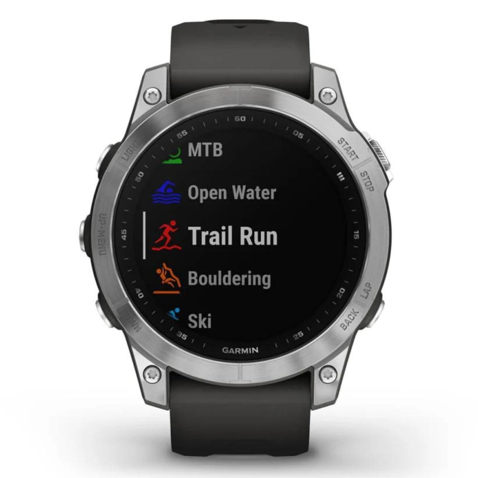 Garmin Fenix 7 Silver Standard Edition - 42 mm & 47 mm - Montre multisport & outdoor