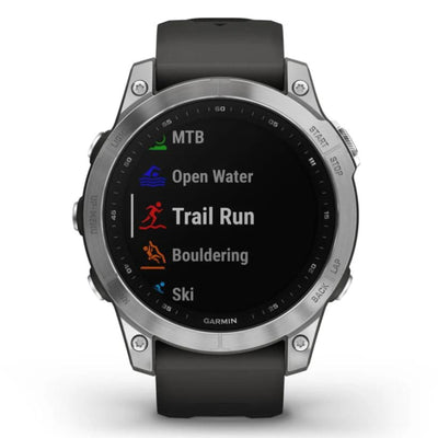 Garmin Fenix 7 Silver Standard Edition - 42 mm & 47 mm - Montre multisport & outdoor