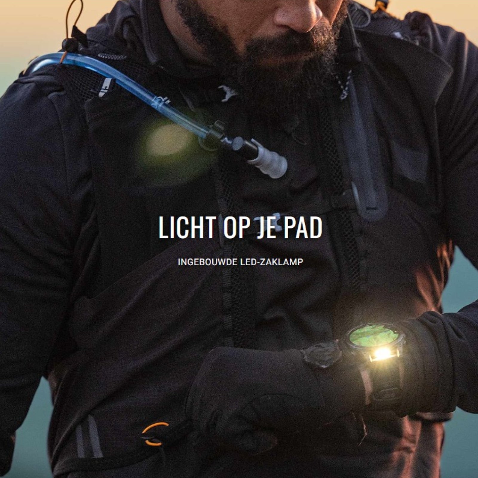 Garmin Fenix 8 Sapphire Solar - 47 mm & 51 mm - Titane avec bracelet en silicone Amp Yellow/graphite - Montre multisport premium