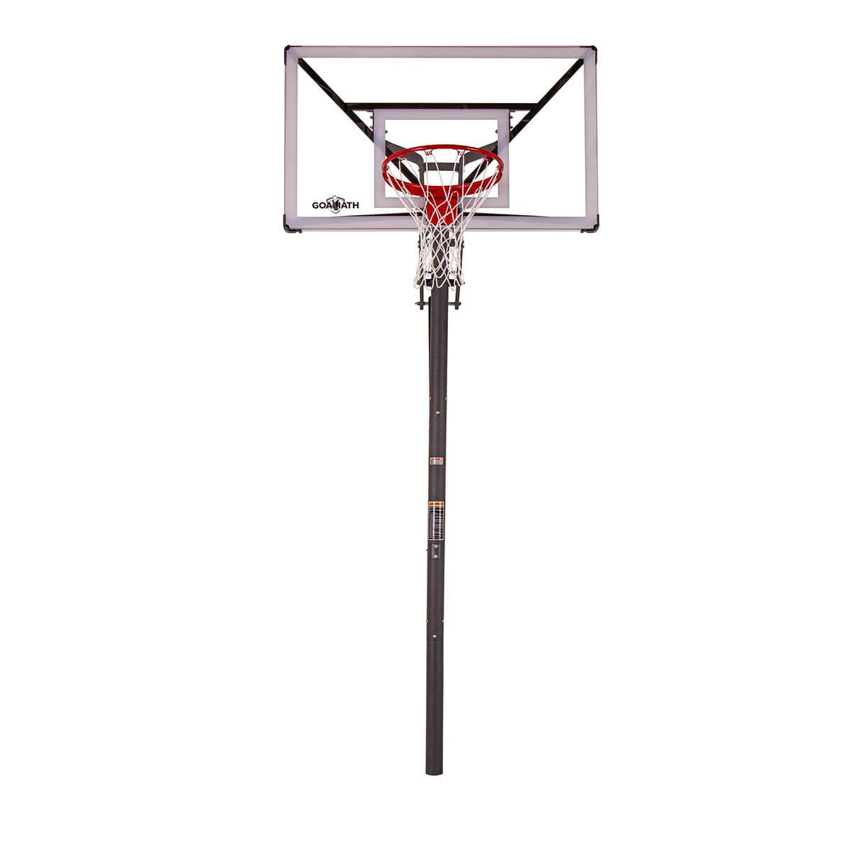 Goaliath GoTek 54 InGround - Basketbalstandaard in de grond verankerd - gratis Mikasa bal
