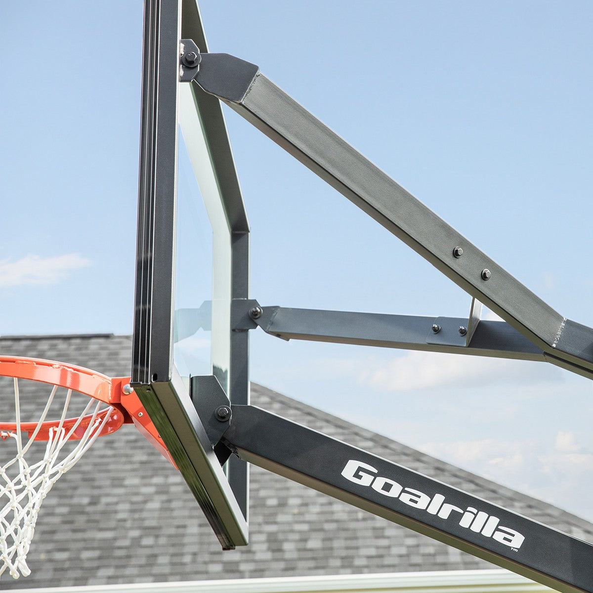 Goalrilla FT54 Professionele Basketbalpaal (Inground) - In hoogte verstelbaar - Gratis Mikasa bal