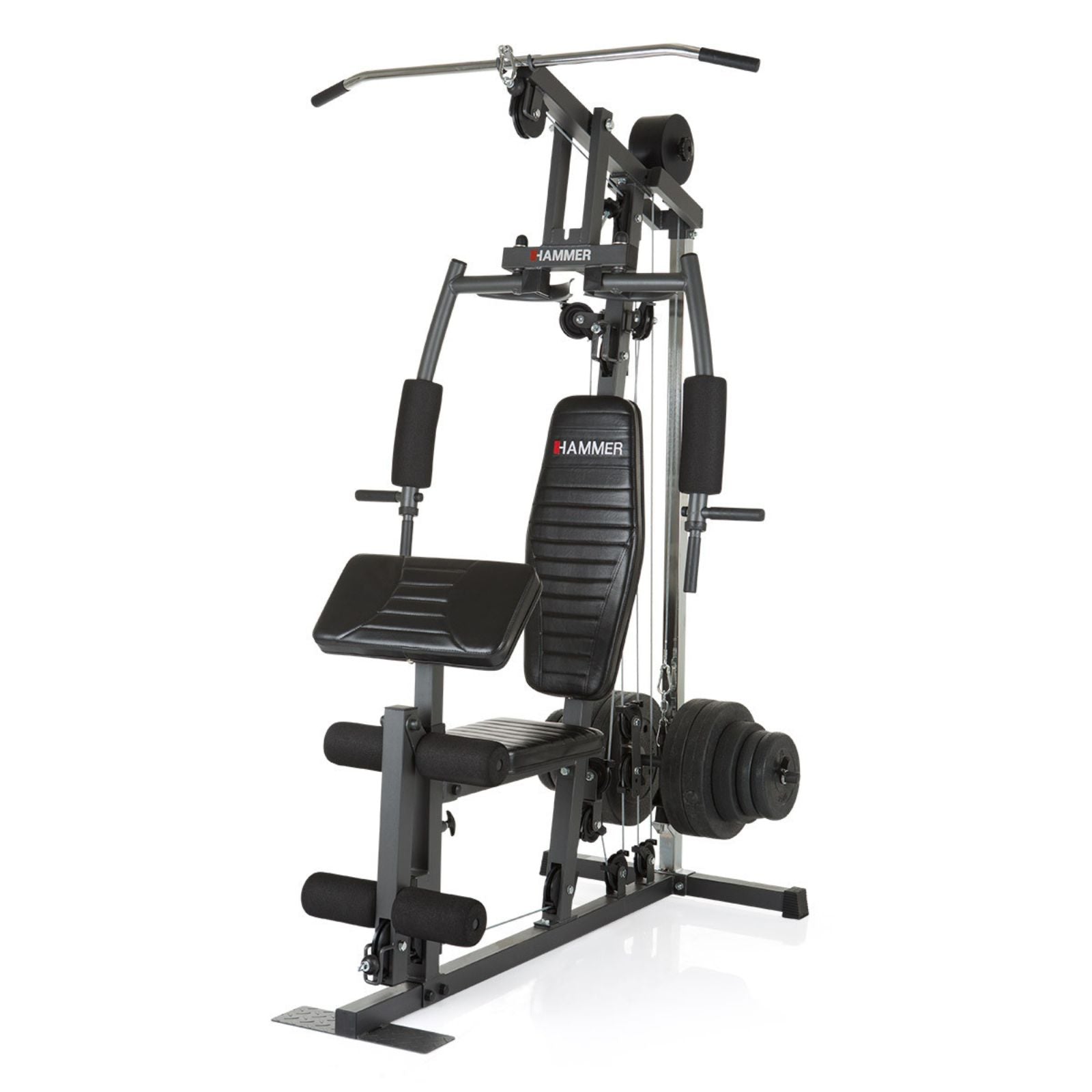 Multistation / home gym - Hammer California XP - Chargement de plaques