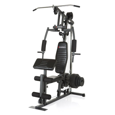 Multistation / home gym - Hammer California XP - Chargement de plaques