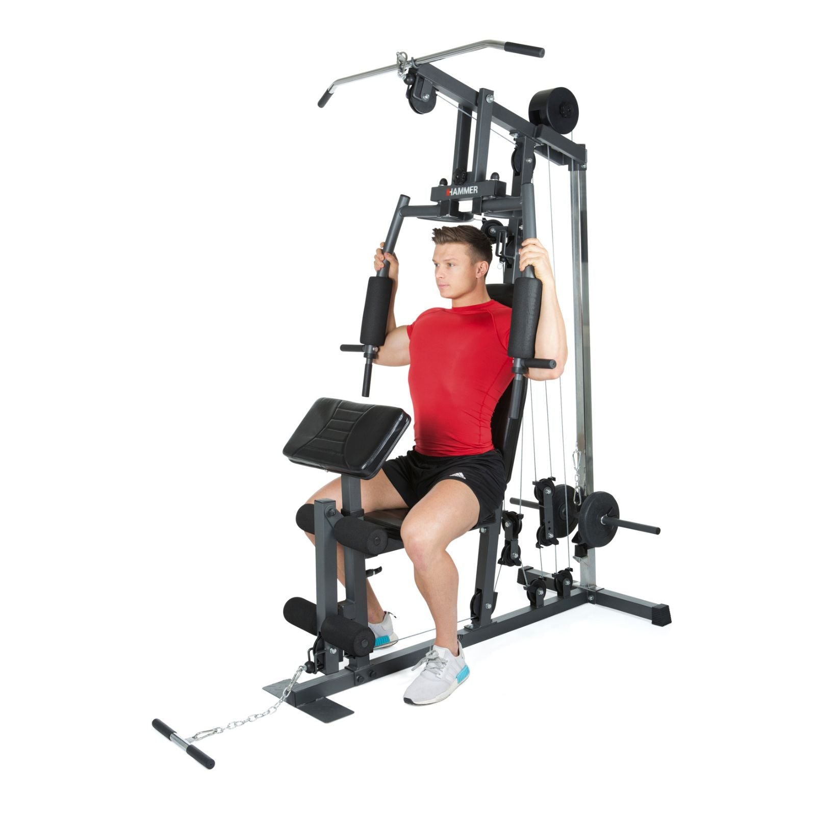 Multistation / home gym - Hammer California XP - Chargement de plaques