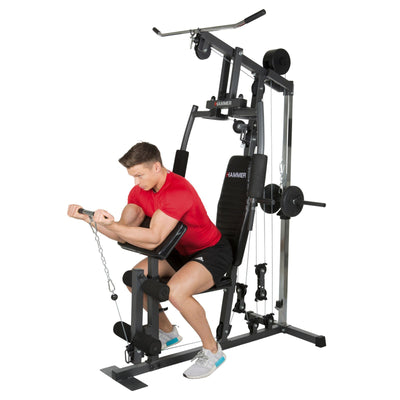 Multistation / home gym - Hammer California XP - Chargement de plaques