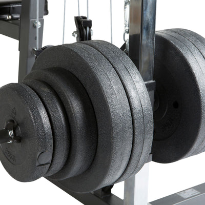 Multistation / home gym - Hammer California XP - Chargement de plaques