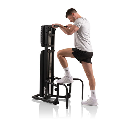 Hammer Bench Pullup&Dip - Banc de musculation multifonctionnel - 3 en 1