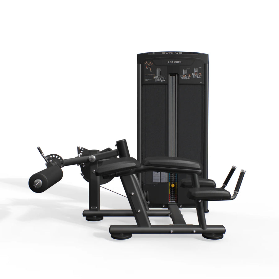 Appareil de musculation des jambes en position couchée - Evolve Fitness Ultra Series SC-UL-150 à charge guidée