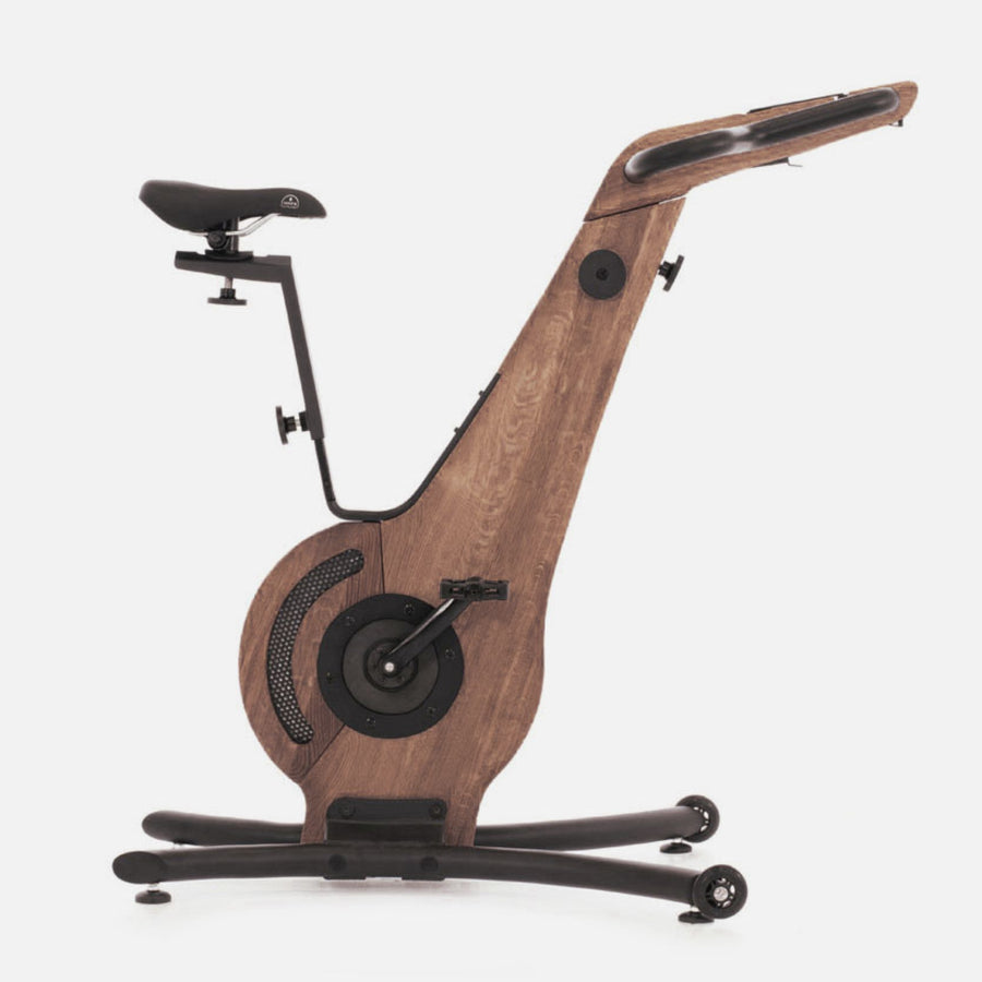 Vélo d'intérieur NOHRD Bike Vintage Oak - Chêne teinté - Installation gratuite