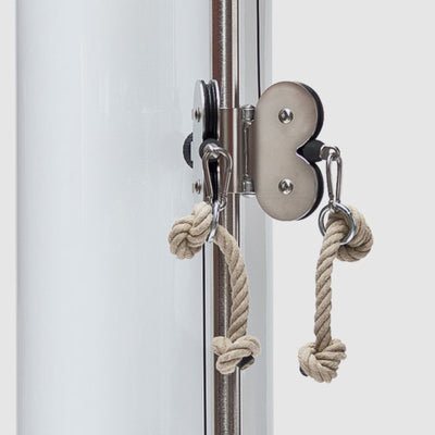 NOHRD SlimBeam White - Poulie - HPL - Installation gratuite