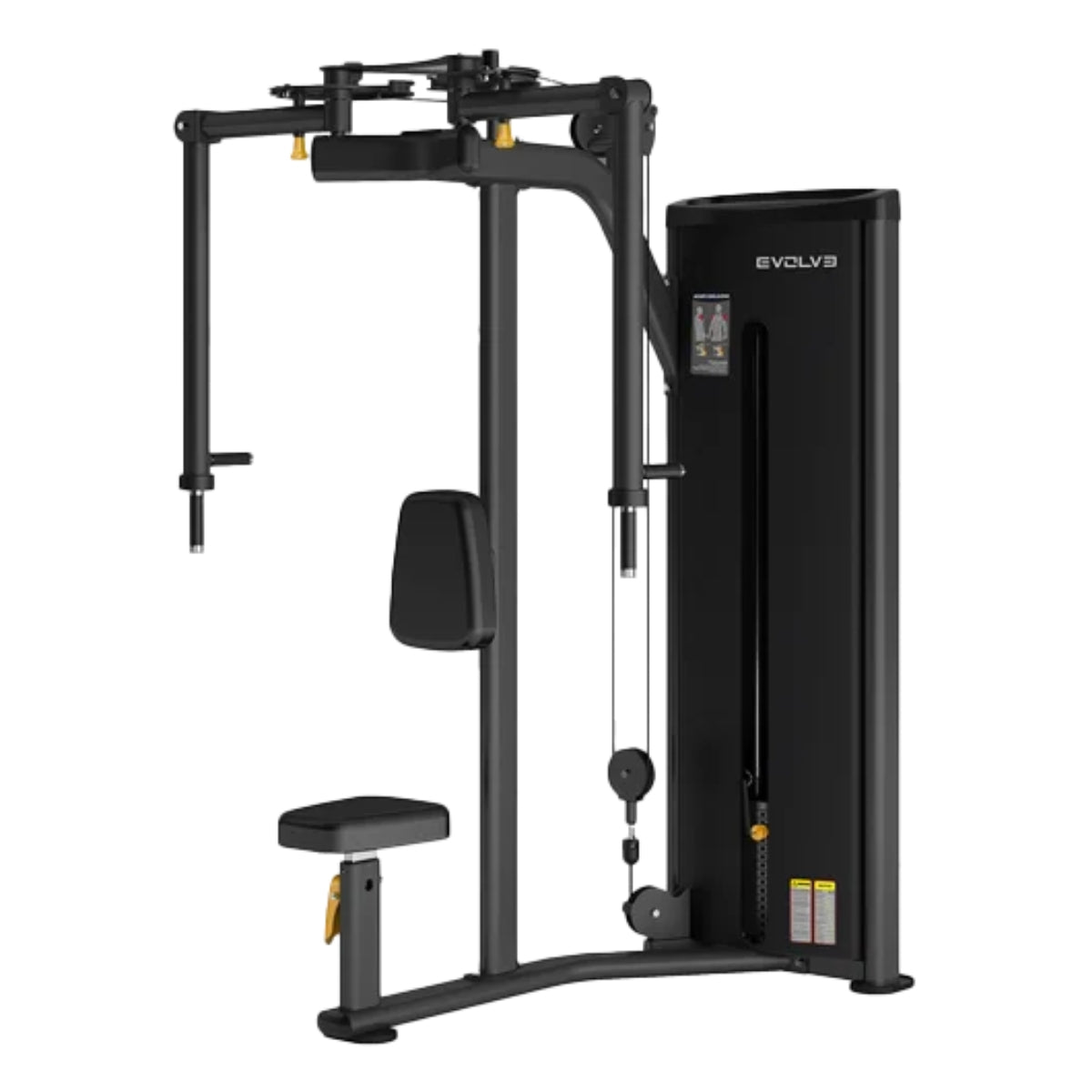 Pec Fly / Rear Delt Machine - Evolve Fitness Econ Series EC-003 Dual Function Selectorized