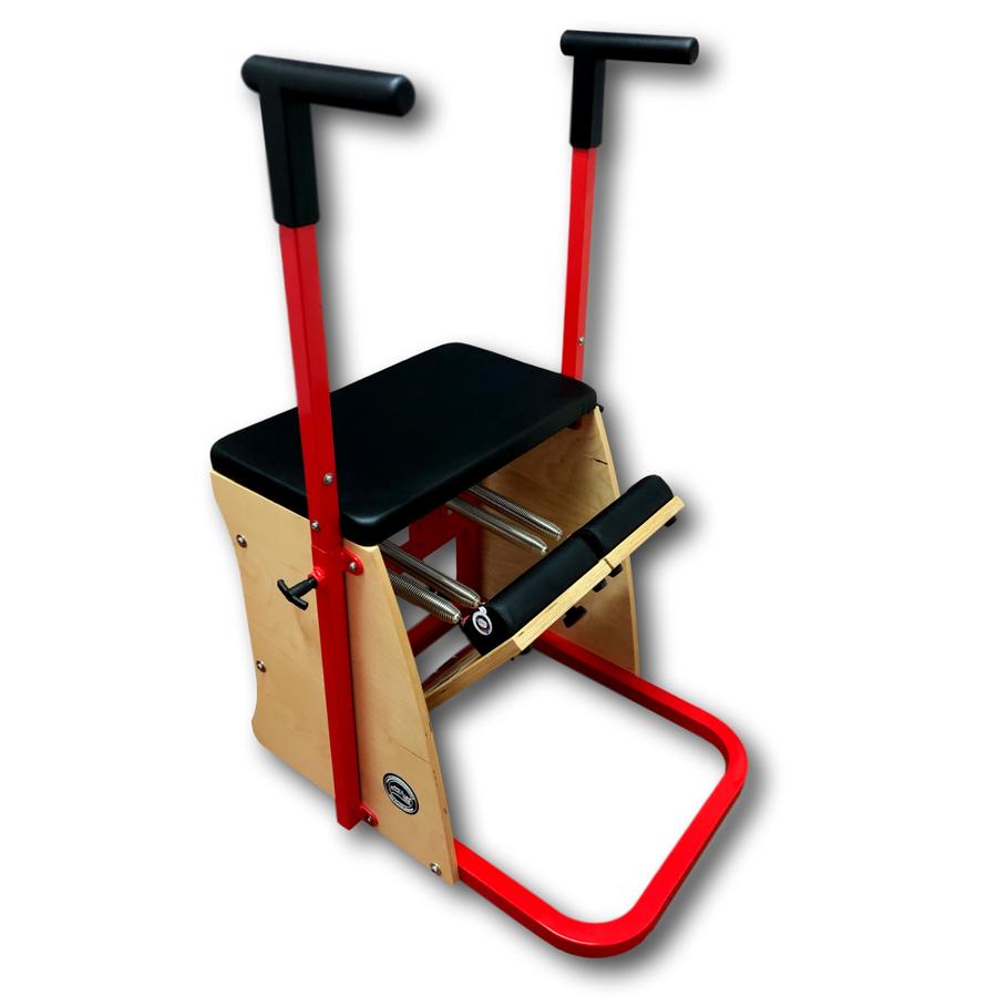 Chaise combinée Pilates en bois Black Edition - Chaise Wunda - Body & Exercise Pilates BE005