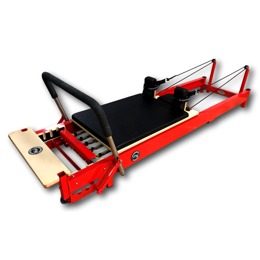 Reformer Pilates en aluminium Black Edition - Gain de place - Body & Exercise Pilates BE01