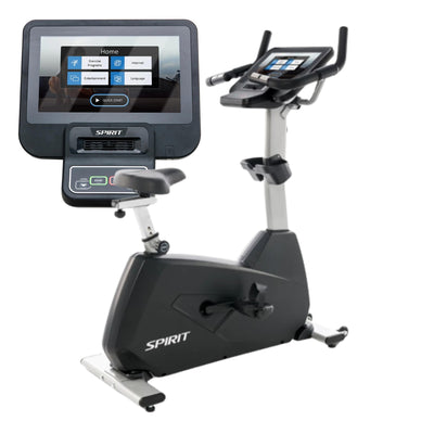 Vélo d'exercice Spirit Fitness CU800ENT avec console de divertissement
