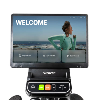 Spirit Fitness CE1000ENT Phantom - Professionele crosstrainer met touchscreen entertainment scherm - Gratis montage aan huis