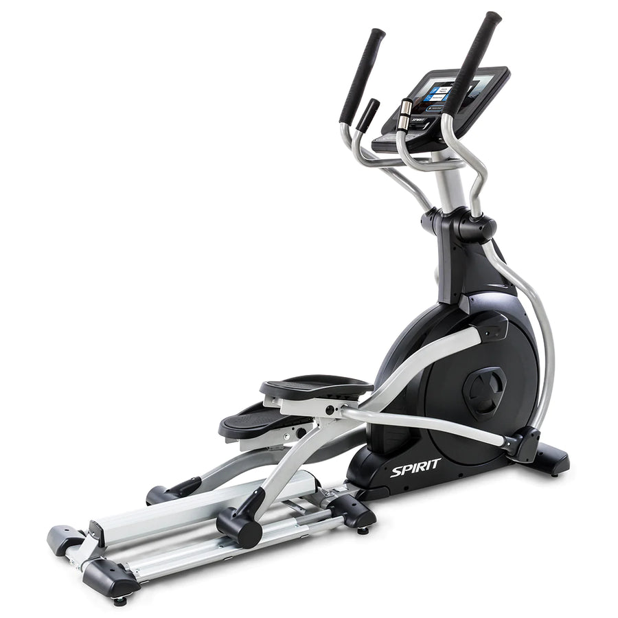 Vélo elliptique Spirit Fitness CE800ENT avec console de divertissement - Installation gratuite à domicile
