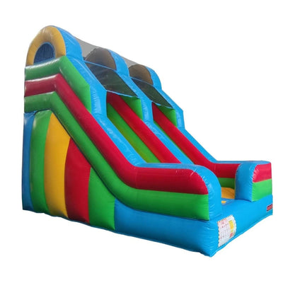 Avyna Happy Bounce Springkussen High and Colorful Slide (pvc) – 4 personen