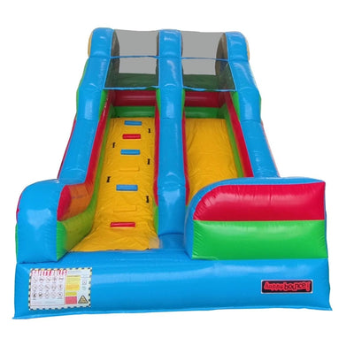 Avyna Happy Bounce Springkussen High and Colorful Slide (pvc) – 4 personen