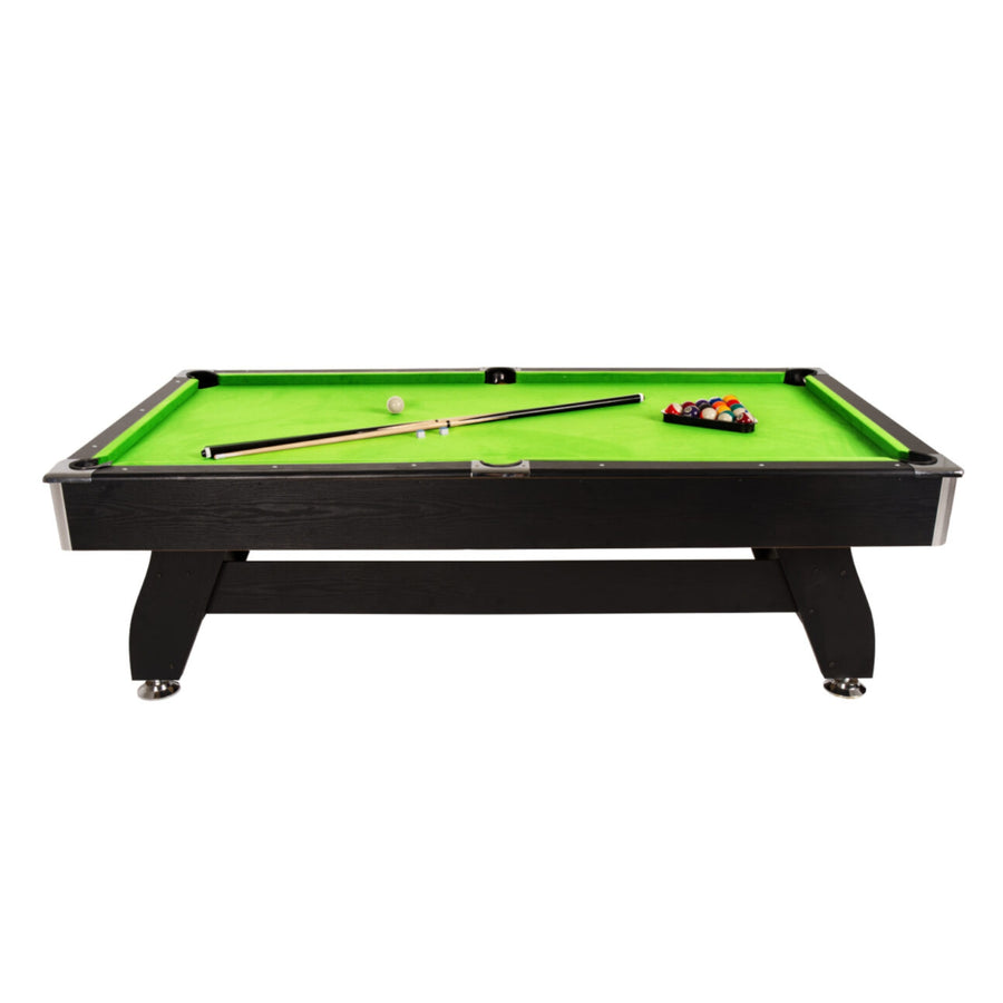 Table de billard en bois noir - Thunder 7FT - 226 x 127 cm