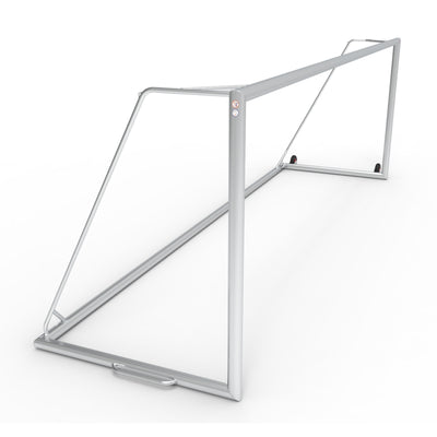 Professioneel aluminium senior voetbaldoel met wielen - Alusport TPW720_WS - 732 x 244 cm - incl. net