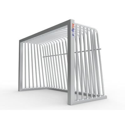 Middelgroot anti-vandalisme aluminium voetbaldoel - Alusport AA180 - 1.8 x 1.2 m