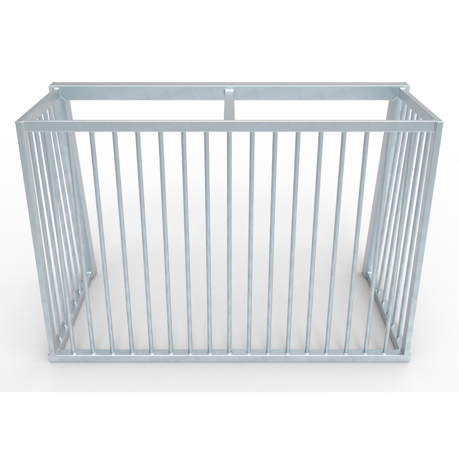 Middelgroot anti-vandalisme stalen voetbaldoel - Alusport AS180 - 1.8 x 1.2 m