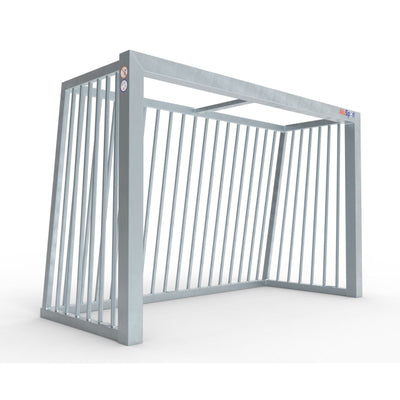 Middelgroot anti-vandalisme stalen voetbaldoel - Alusport AS180 - 1.8 x 1.2 m