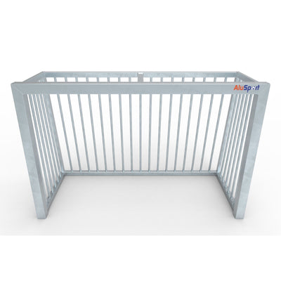 Middelgroot anti-vandalisme stalen voetbaldoel - Alusport AS180 - 1.8 x 1.2 m