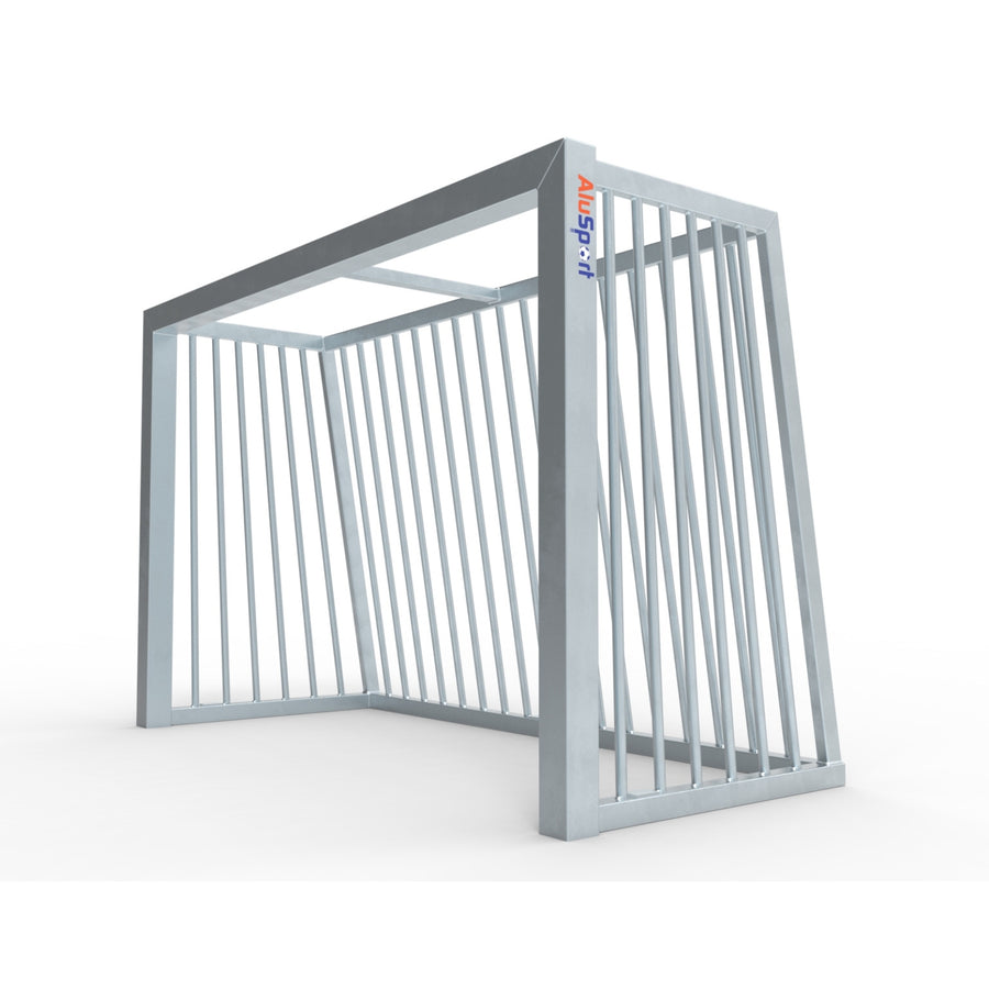 But de football en acier antivandalisme de taille moyenne - Alusport AS180 - 1,8 x 1,2 m