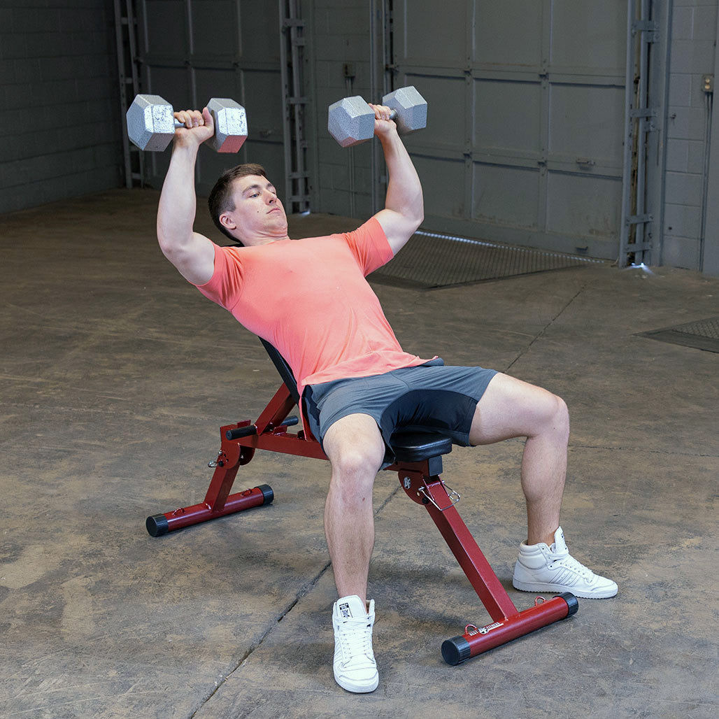 Best Fitness BFFID10 verstelbare fitness bench - Incline / flat / decline