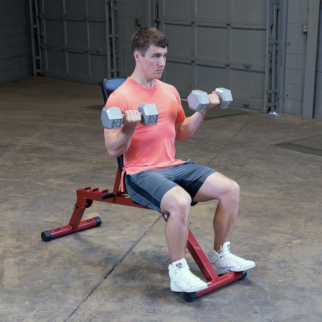 Best Fitness BFFID10 verstelbare fitness bench - Incline / flat / decline