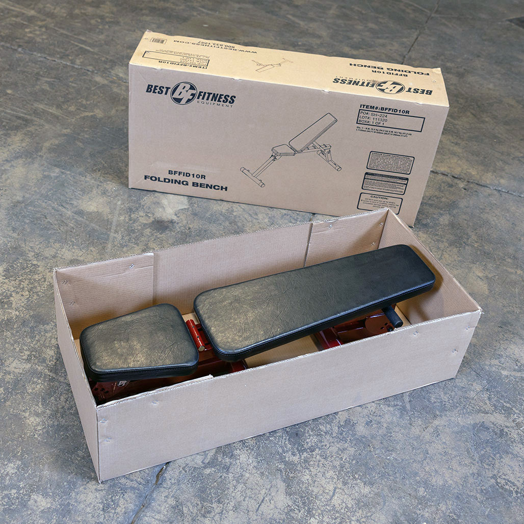 Best Fitness BFFID10 verstelbare fitness bench - Incline / flat / decline